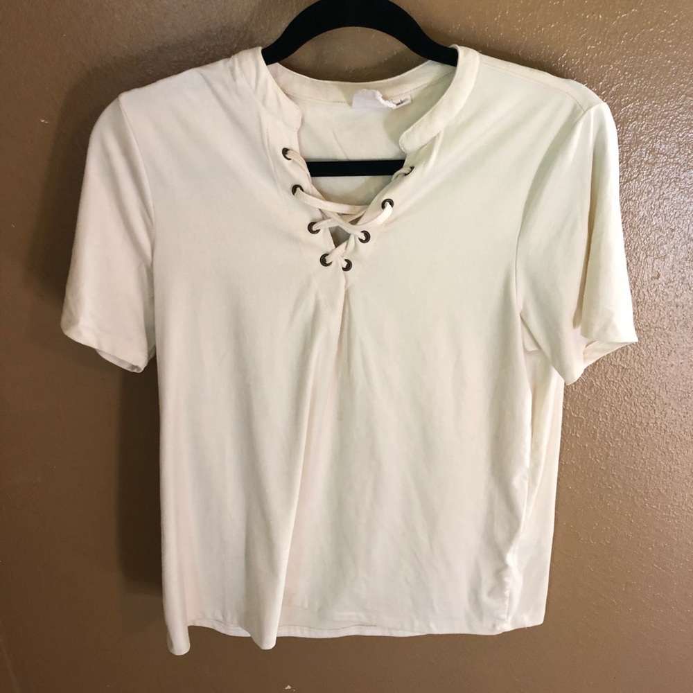 Suede Top